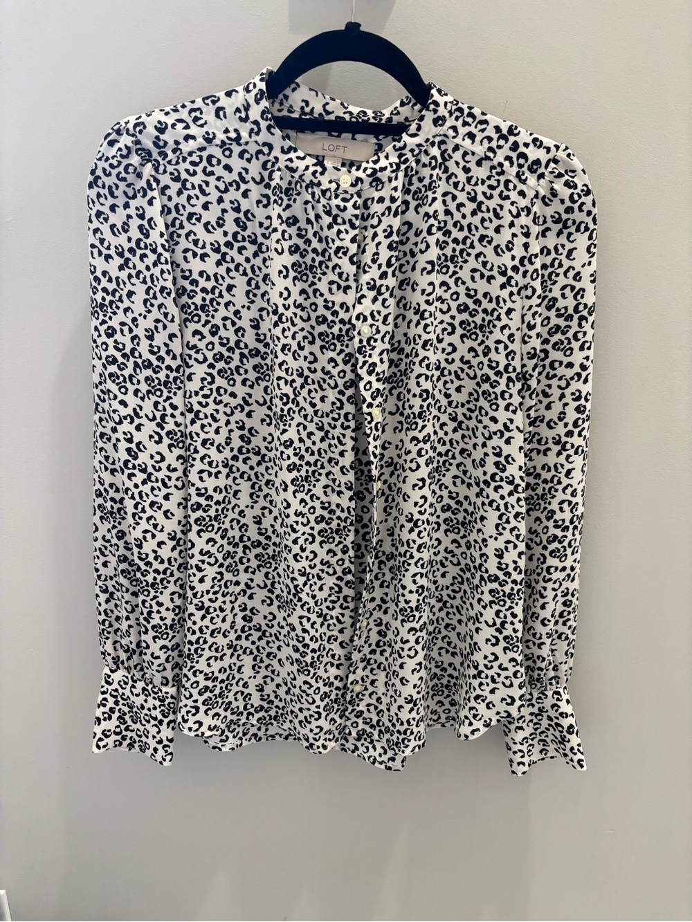 Loft button up blouse